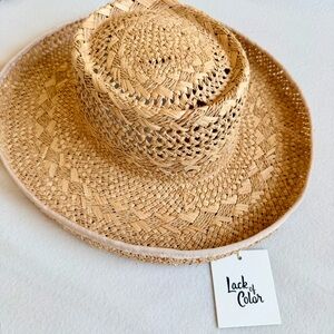 New Lack of Color Lawson Boater Raffia